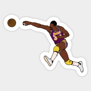 Magic Johnson Pass Sticker